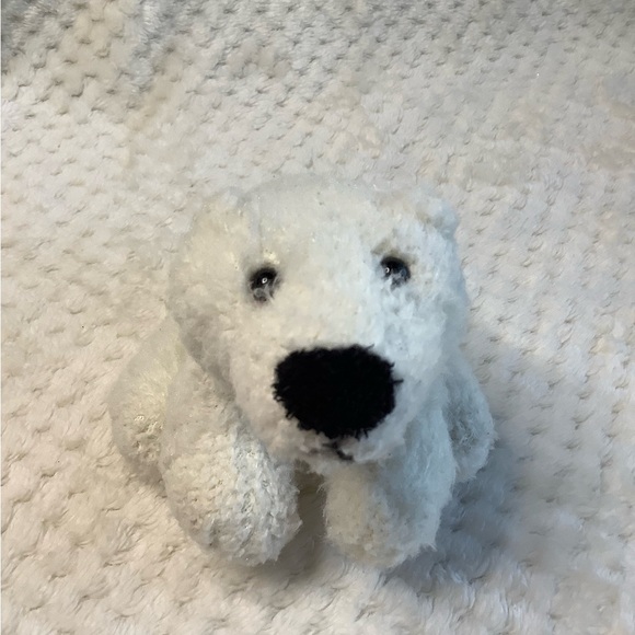 Ganz Webkinz or Lil Kinz White Plush Polar Bear Stuffed Animal Toy - Picture 7 of 12